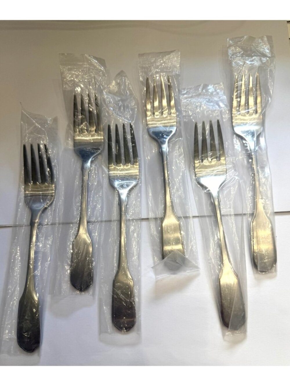 6 NEW Oneida Stainless Flatware VALLEY FORGE Salad Forks